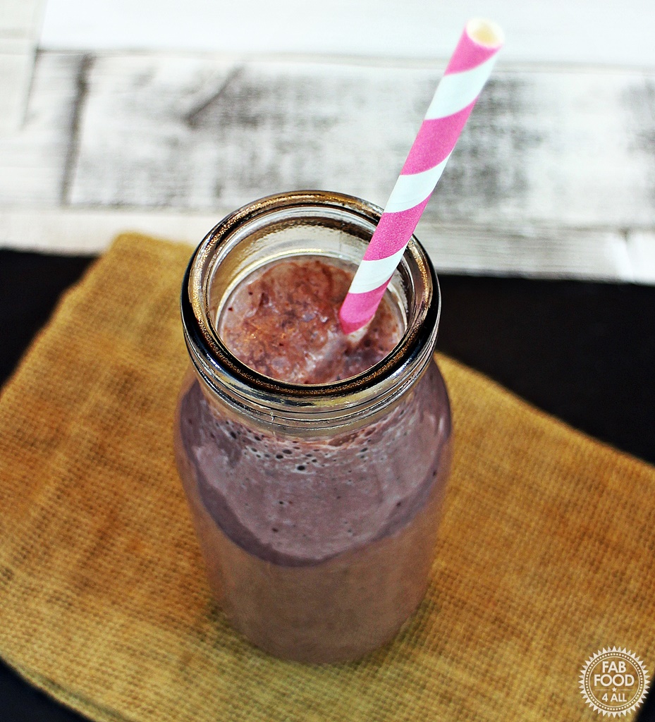 Black Forest & Banana Smoothie - Fab Food 4 All