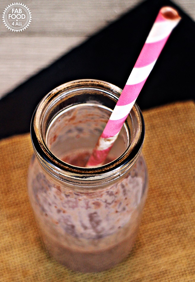 Black Forest & Banana Smoothie - Fab Food 4 All