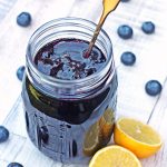 Simple Blueberry Jam - no pectin, ,just 3 ingredients! #blueberry #jam #conserve #preserve #jamrecipes #blueberryrecipes #nopectin #nojamsugar
