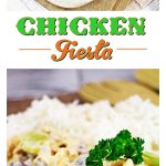 Chicken Fiesta is similar to Coronation Chicken but has grapes and apricot jam for a delicious twist! @FabFood4All