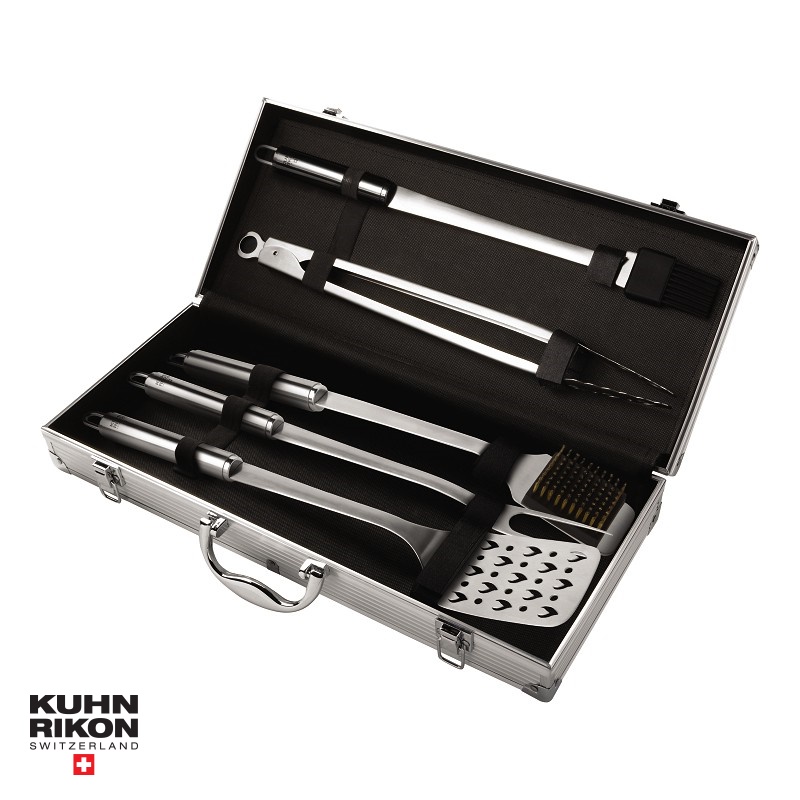 Win a Kuhn Rikon BBQ Tool 5 Pce Set with Case - @FabFood4All