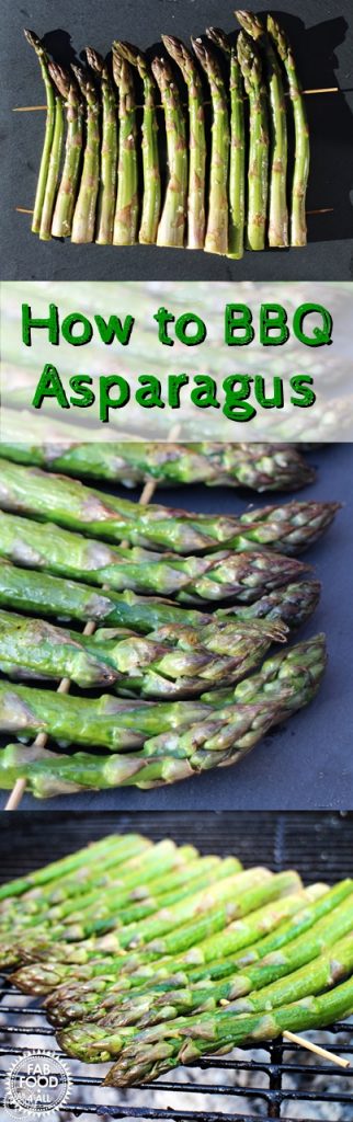 How to BBQ Asparagus i-Pinterest image.