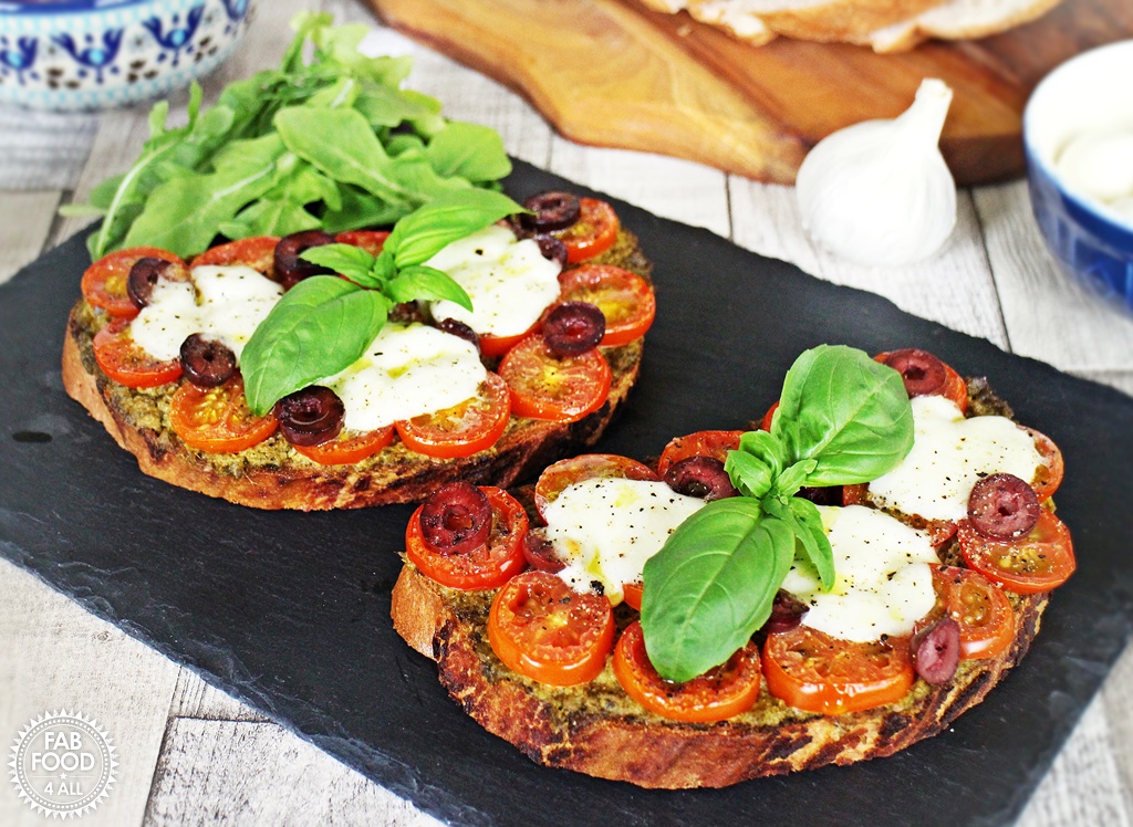 Pizzetta Toast - quick, easy and gluten free! @FabFood4All