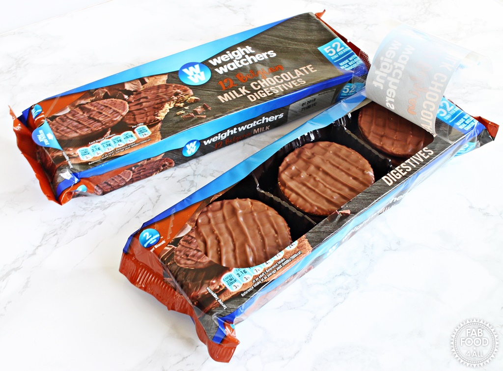 Weight Watchers Belgian Milk Chocolate Digestives review - Fab Food 4 All