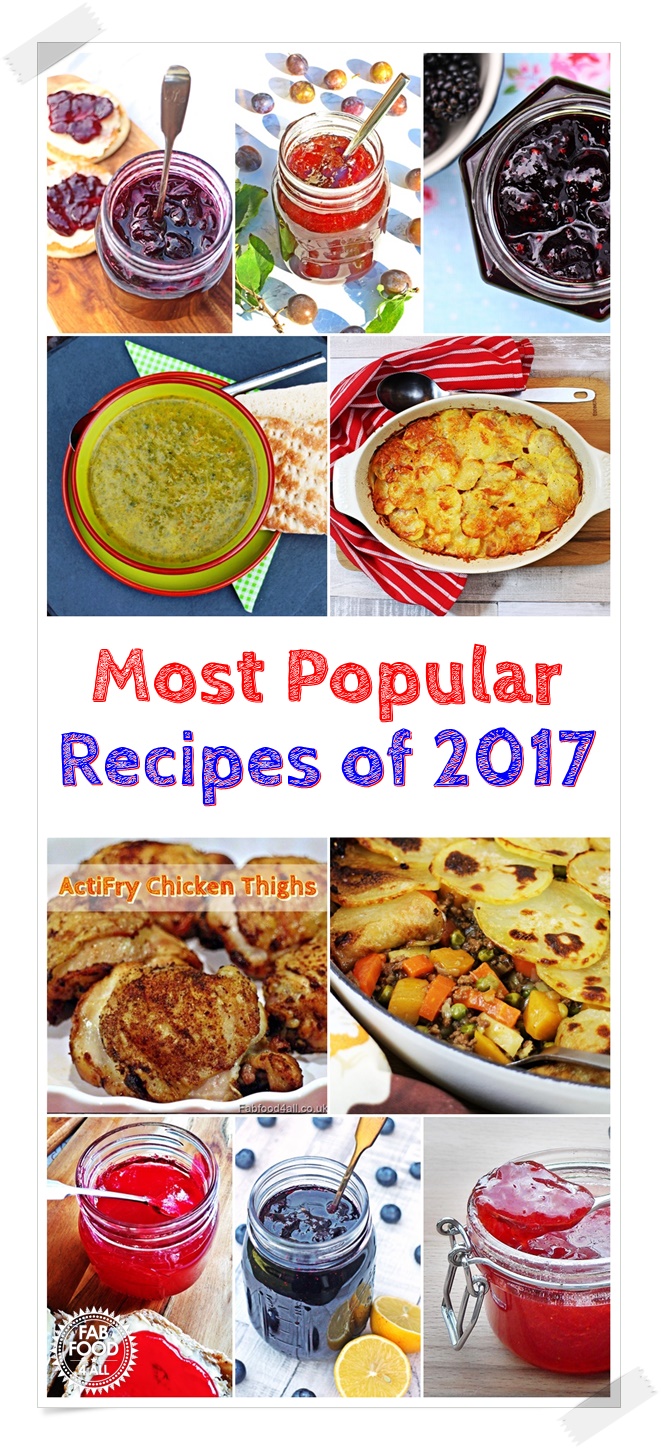 Most Popular Recipes of 2017 - Fab Food 4 All