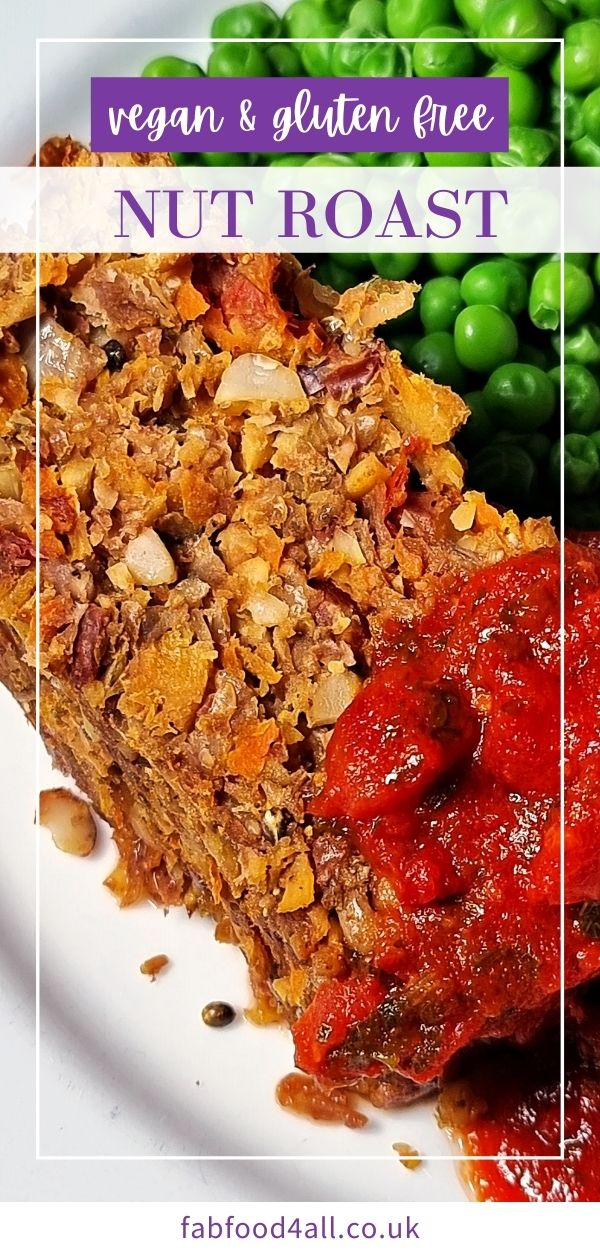 Nut Roast (vegan & glutenfree) Christmas dinner Fab Food 4 All