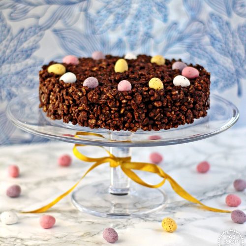 Mini Egg Chocolate Rice Crispy Cake Fab Food 4 All