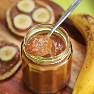 Quick Banoffee Curd (Banana & Toffee Curd) all the taste of Banoffee Pie in a jar!- Fab Food 4 All