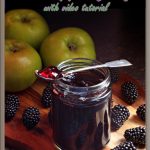 Easy Blackberry & Apple Jelly - Fab Food 4 All #jelly #blackberry #apple #Bramley #BrambleJelly #bramble #preserve #jammaking