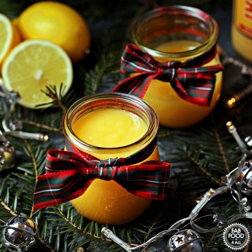 Snowball (Eggnog) Curd the perfect festive curd! Fab Food 4 All