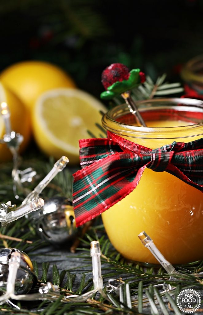 Snowball (Eggnog) Curd the perfect festive curd! Fab Food 4 All