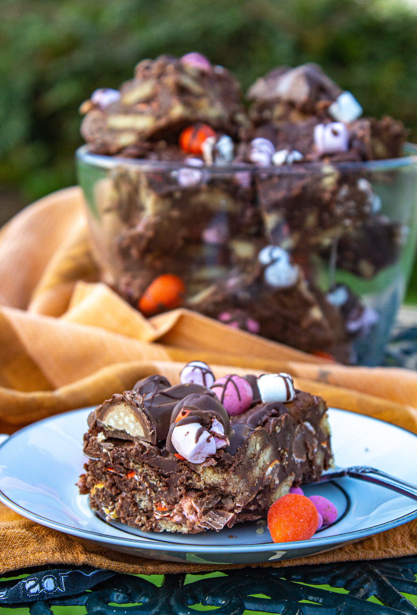 Easter Rocky Road Bars