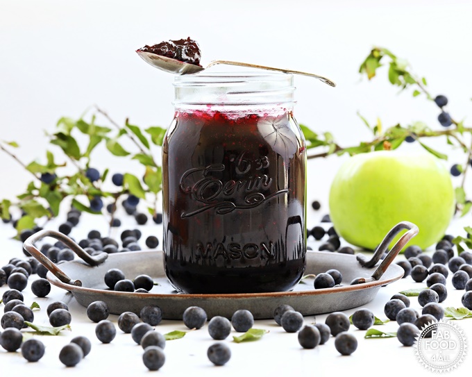 Sloe Apple Jam Video Tutorial Pitting Hacks Fab Food 4 All