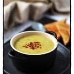 Broccoli & Cheddar Soup Pinterest image.