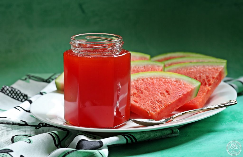 Watermelon Jam 2 ways (no pectin recipe) Fab Food 4 All
