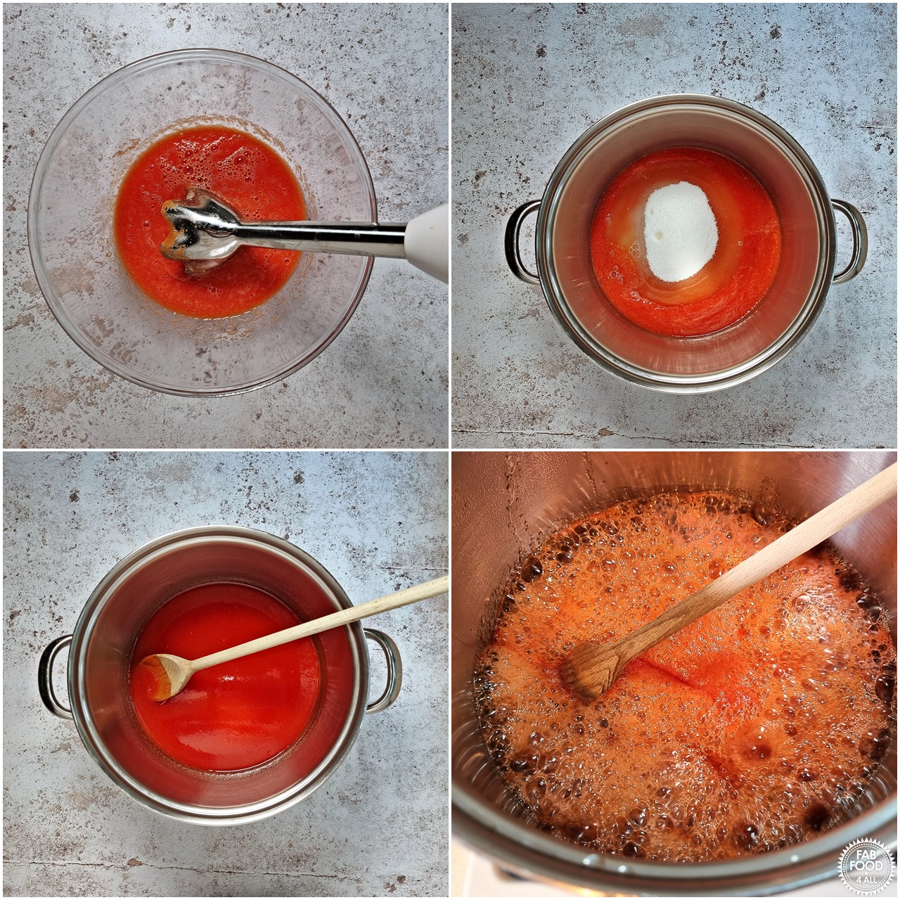 How to make Watermelon Jam shots 7 - 10