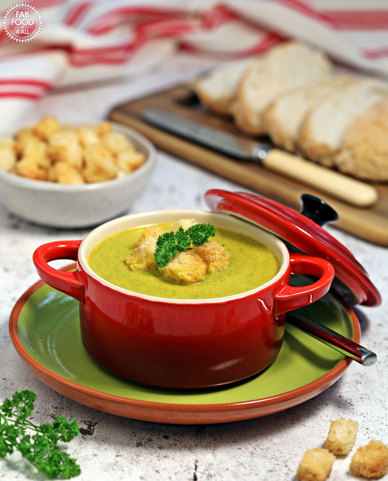 Carrot and Parsley Soup nutritious & delicious! Fab Food 4 All