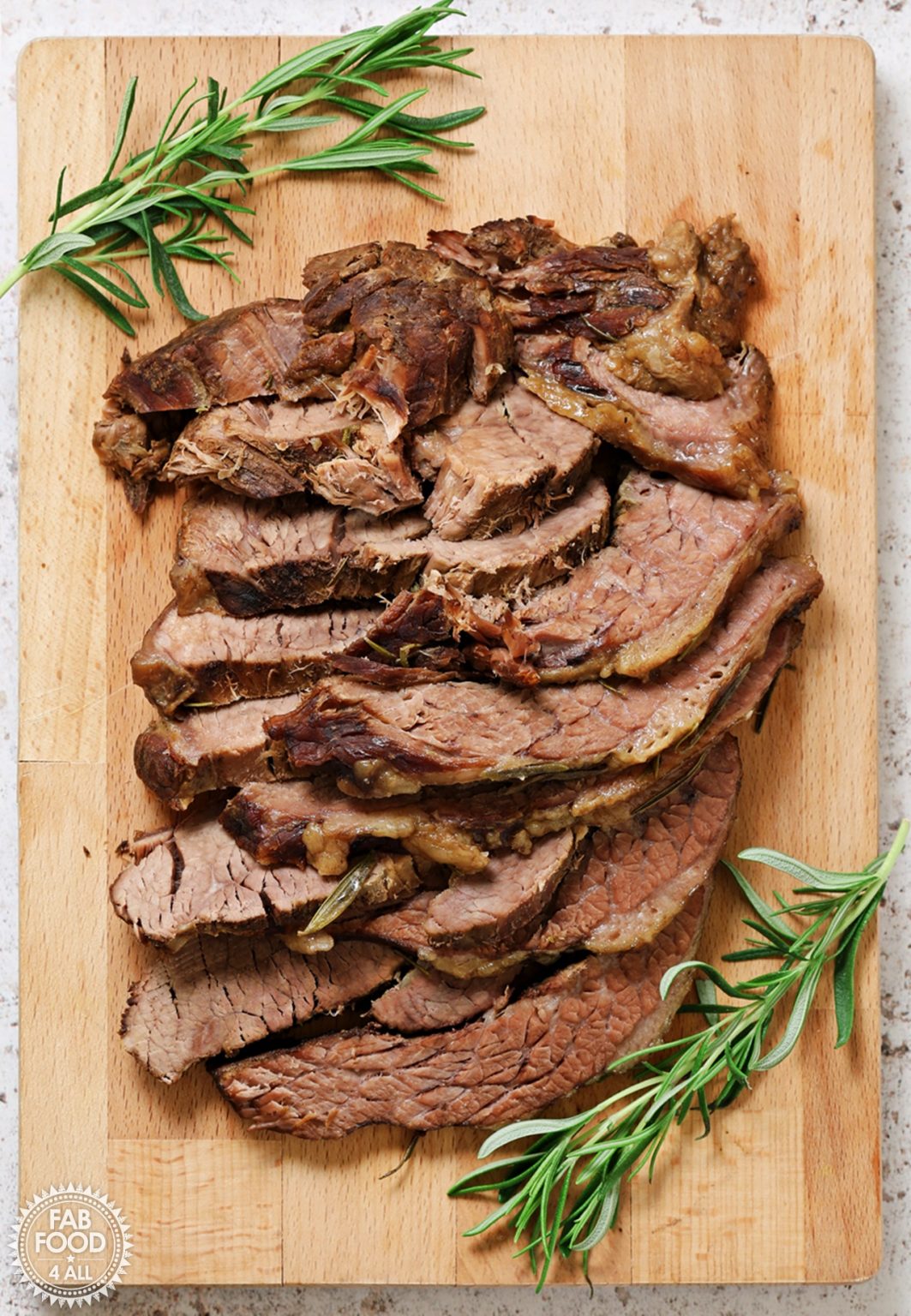 Slow Cooker Beef Brisket with Onion Gravy Fab Food 4 All