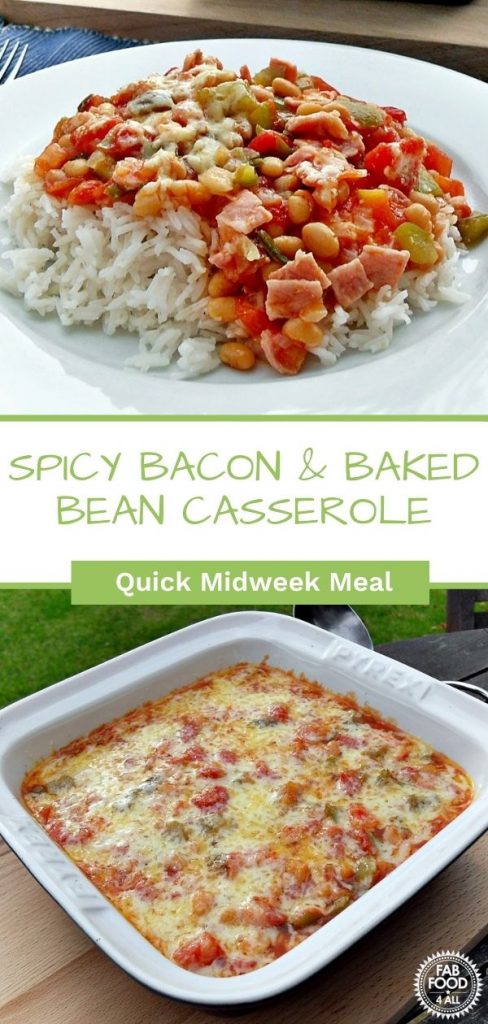 Spicy Bacon & Baked Bean Casserole