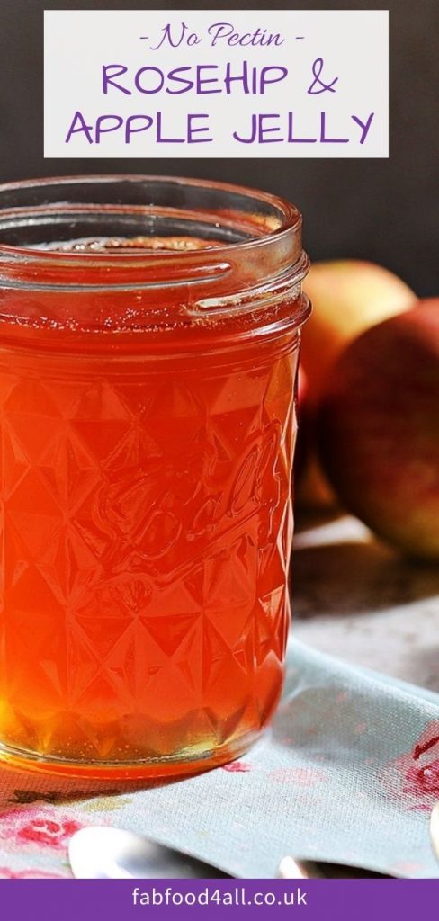 How to Make Rosehip & Apple Jelly Pinterest Image