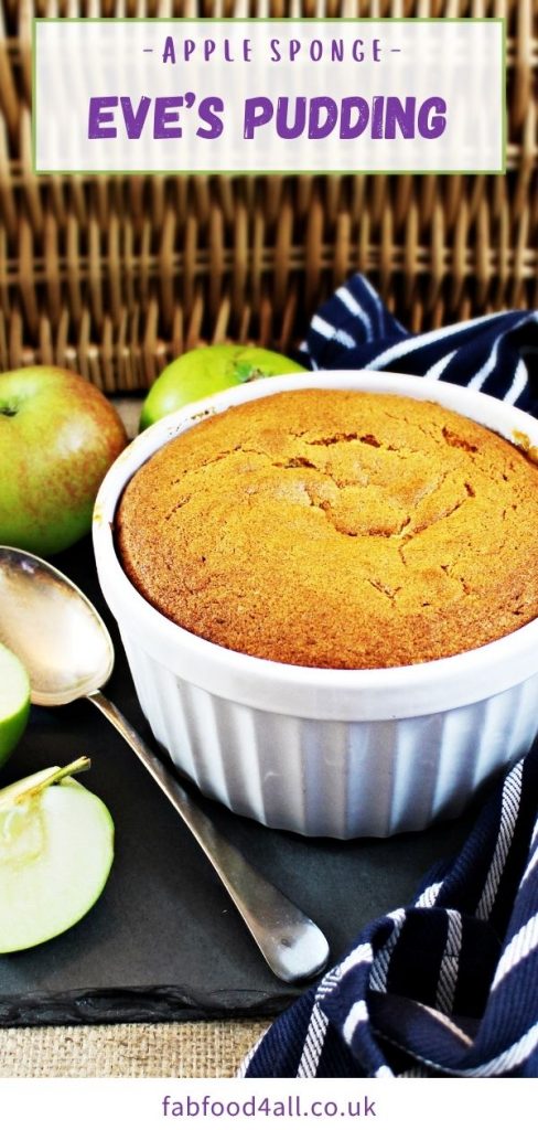 Eve's Pudding Pinterest image!